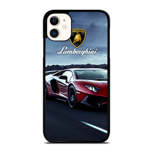 LAMBORGHINI RED CAR iPhone 11 Case Cover
