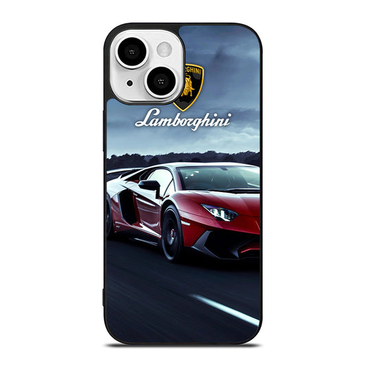 LAMBORGHINI RED CAR iPhone 13 Mini Case Cover