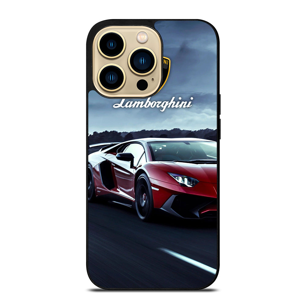 LAMBORGHINI RED CAR iPhone 14 Pro Max Case Cover
