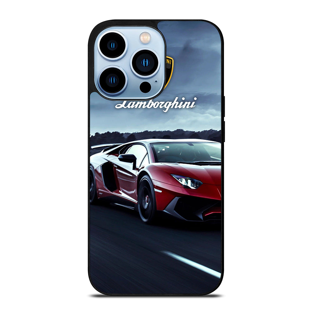 LAMBORGHINI RED CAR iPhone 13 Pro Max Case Cover