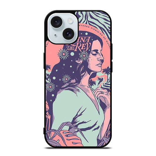 LANA DEL REY ART 2 iPhone 15 Case Cover