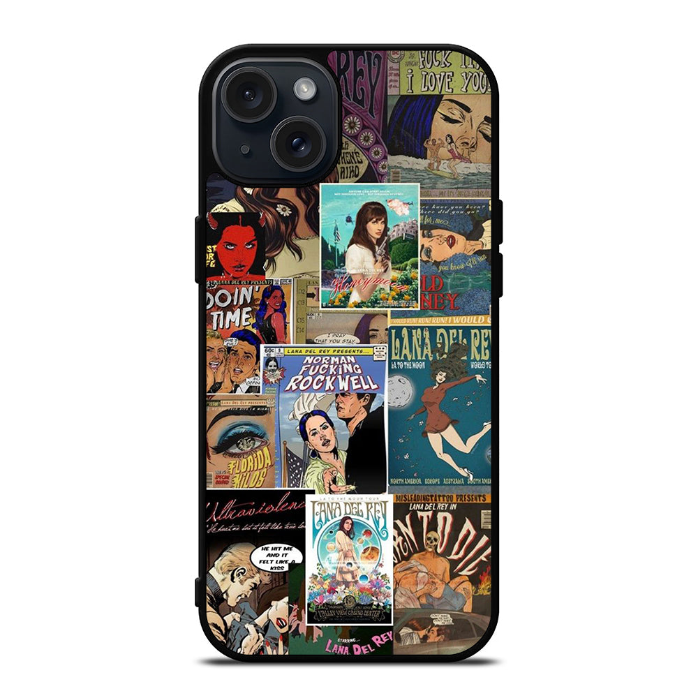 LANA DEL REY POSTER iPhone 15 Plus Case Cover