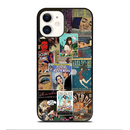 LANA DEL REY POSTER iPhone 12 Case Cover