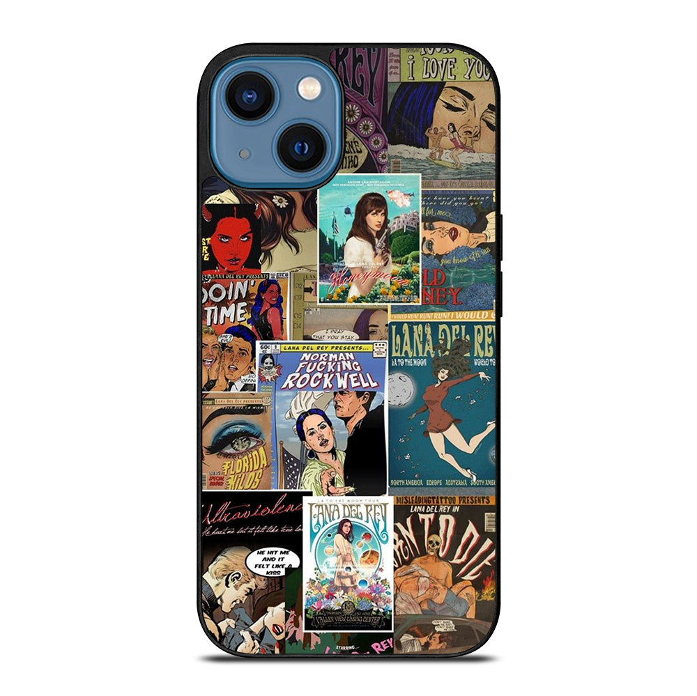 LANA DEL REY POSTER iPhone 14 Case Cover