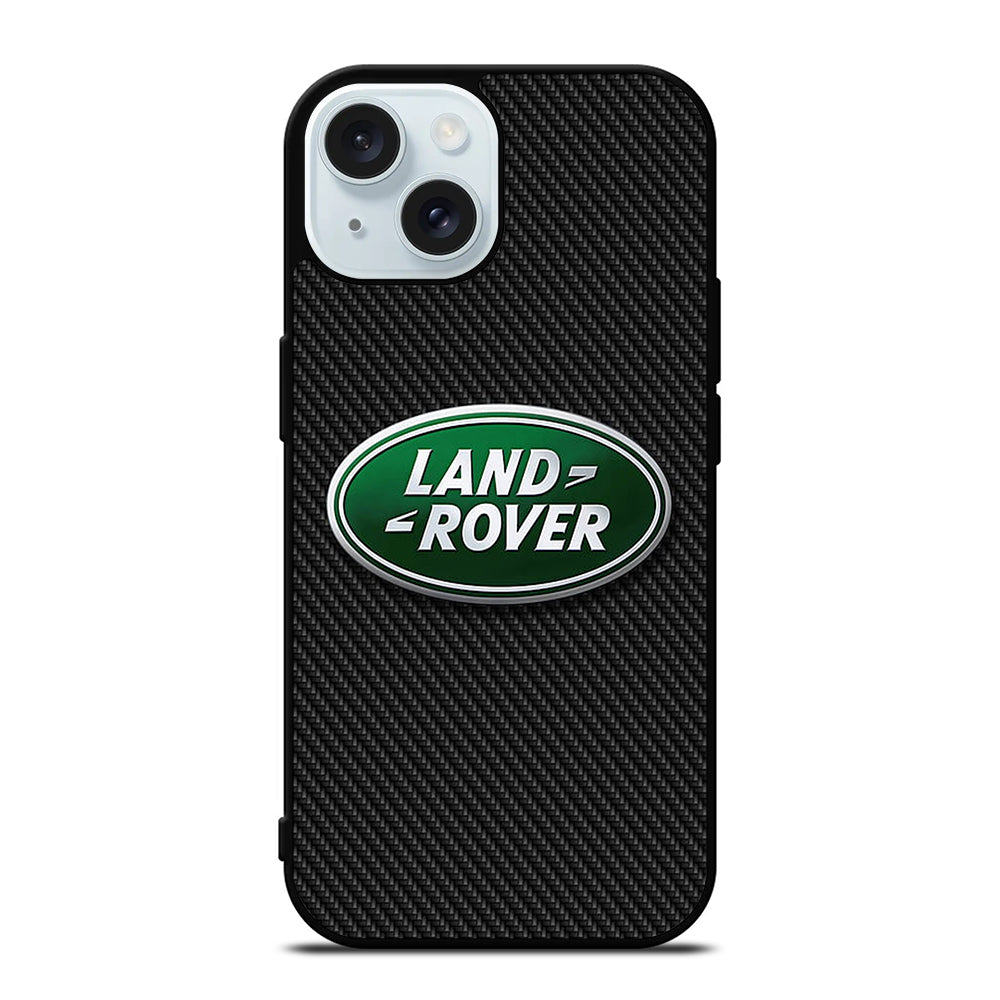 LAND ROVER CARBON SYMBOL iPhone 15 Case Cover