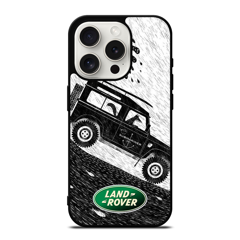 LAND ROVER CAR ART iPhone 15 Pro Case Cover