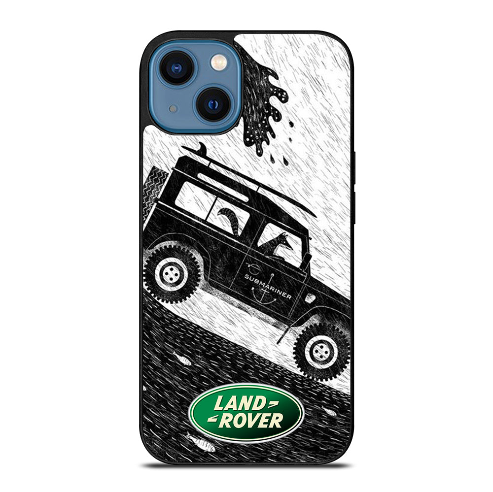 LAND ROVER CAR ART iPhone 14 Case Cover