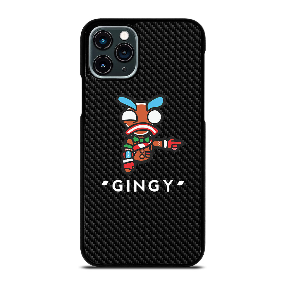 LAZARBEAM GINGY CARBON LOGO iPhone 11 Pro Case Cover