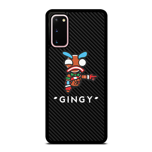 LAZARBEAM GINGY CARBON LOGO Samsung Galaxy S20 Case Cover