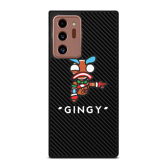 LAZARBEAM GINGY CARBON LOGO Samsung Galaxy Note 20 Ultra Case Cover