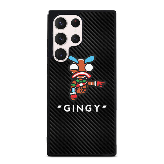 LAZARBEAM GINGY CARBON LOGO Samsung Galaxy S23 Ultra Case Cover