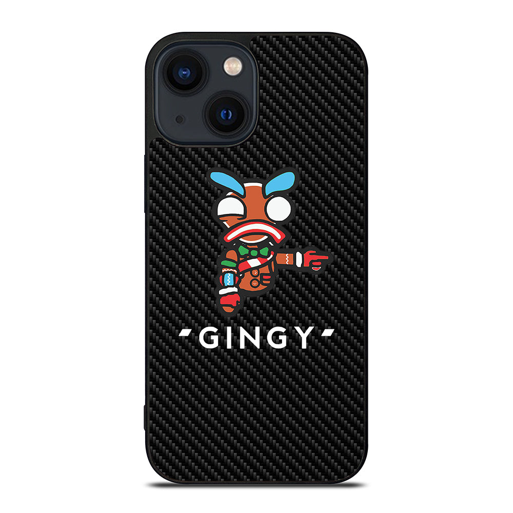 LAZARBEAM GINGY CARBON LOGO iPhone 14 Plus Case Cover
