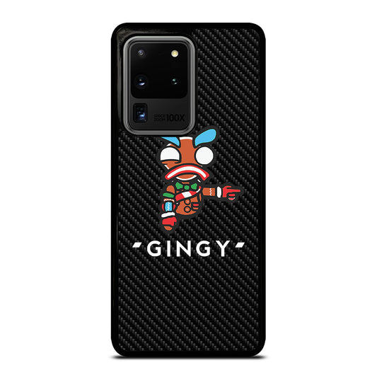LAZARBEAM GINGY CARBON LOGO Samsung Galaxy S20 Ultra Case Cover