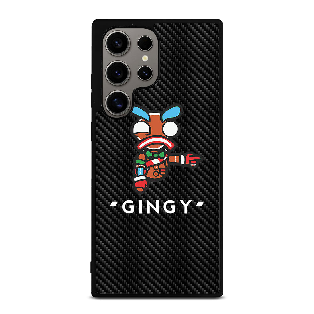 LAZARBEAM GINGY CARBON LOGO Samsung Galaxy S24 Ultra Case Cover