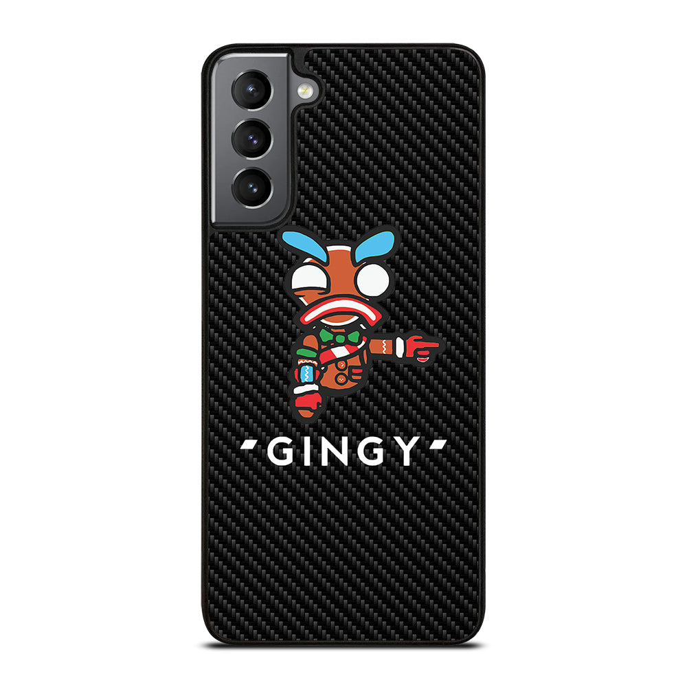 LAZARBEAM GINGY CARBON LOGO Samsung Galaxy S21 Plus Case Cover