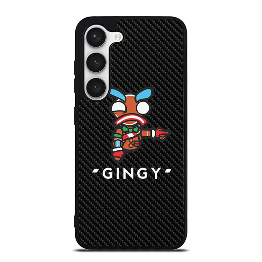 LAZARBEAM GINGY CARBON LOGO Samsung Galaxy S23 Case Cover