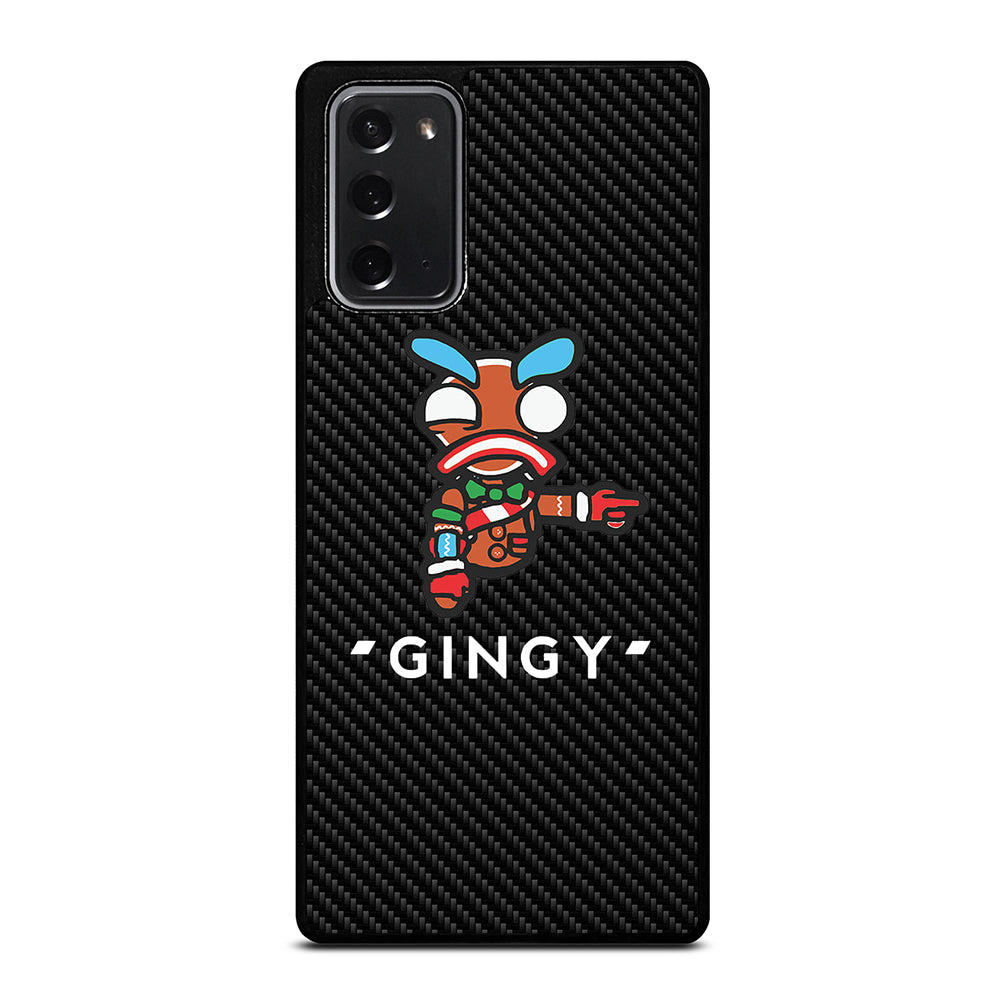 LAZARBEAM GINGY CARBON LOGO Samsung Galaxy Note 20 Case Cover