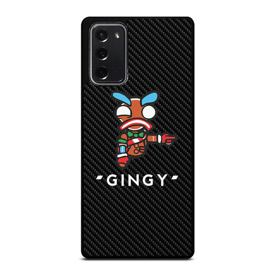 LAZARBEAM GINGY CARBON LOGO Samsung Galaxy Note 20 Case Cover