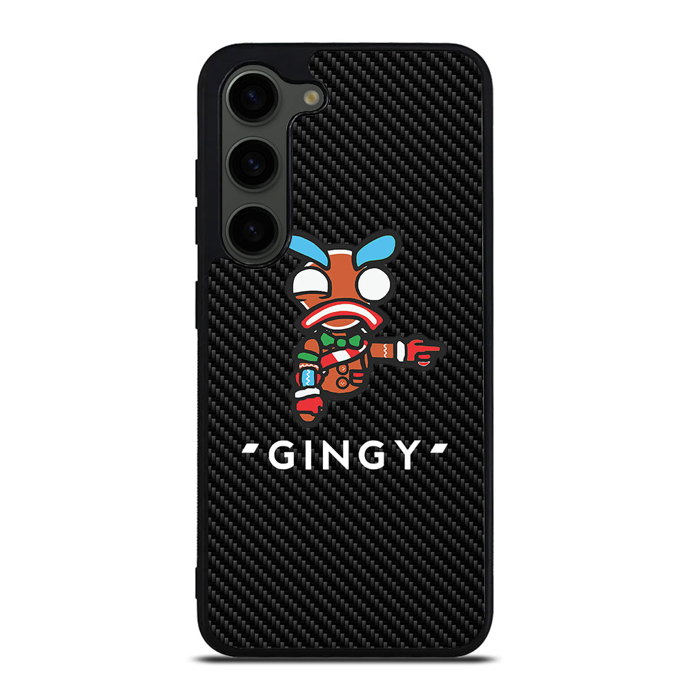 LAZARBEAM GINGY CARBON LOGO Samsung Galaxy S23 Plus Case Cover