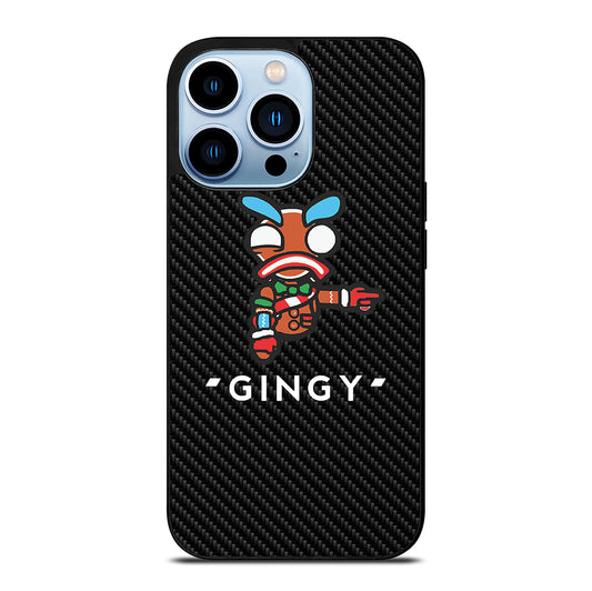 LAZARBEAM GINGY CARBON LOGO iPhone 13 Pro Max Case Cover