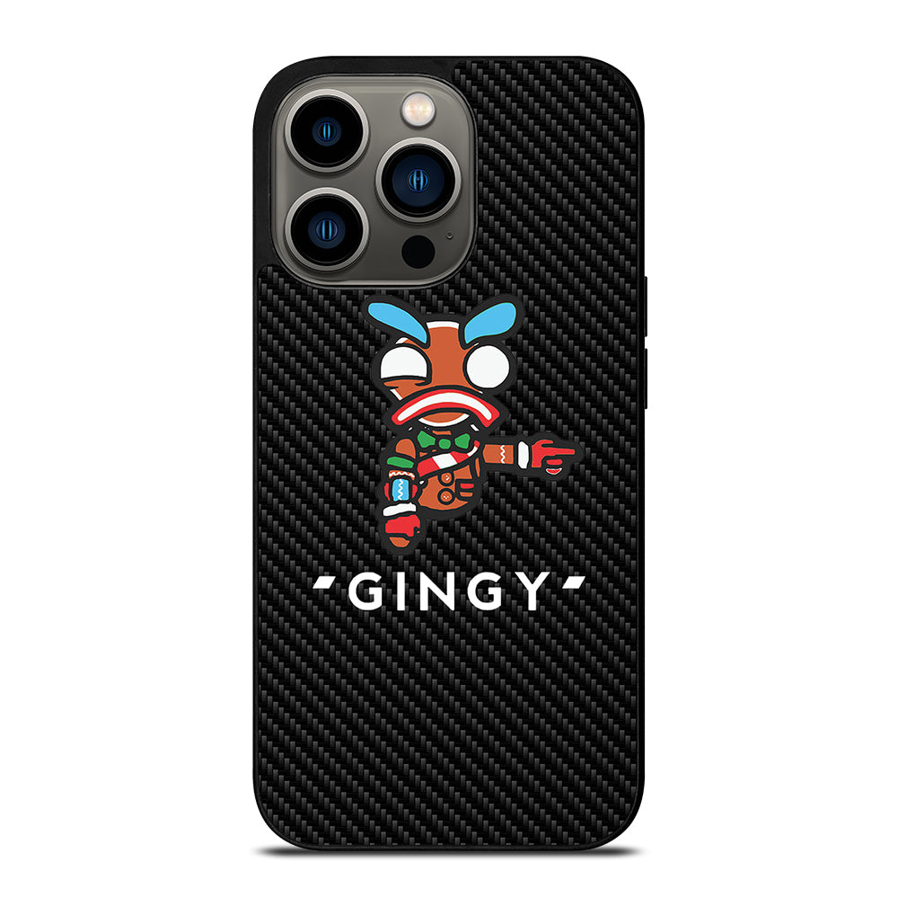 LAZARBEAM GINGY CARBON LOGO iPhone 13 Pro Case Cover
