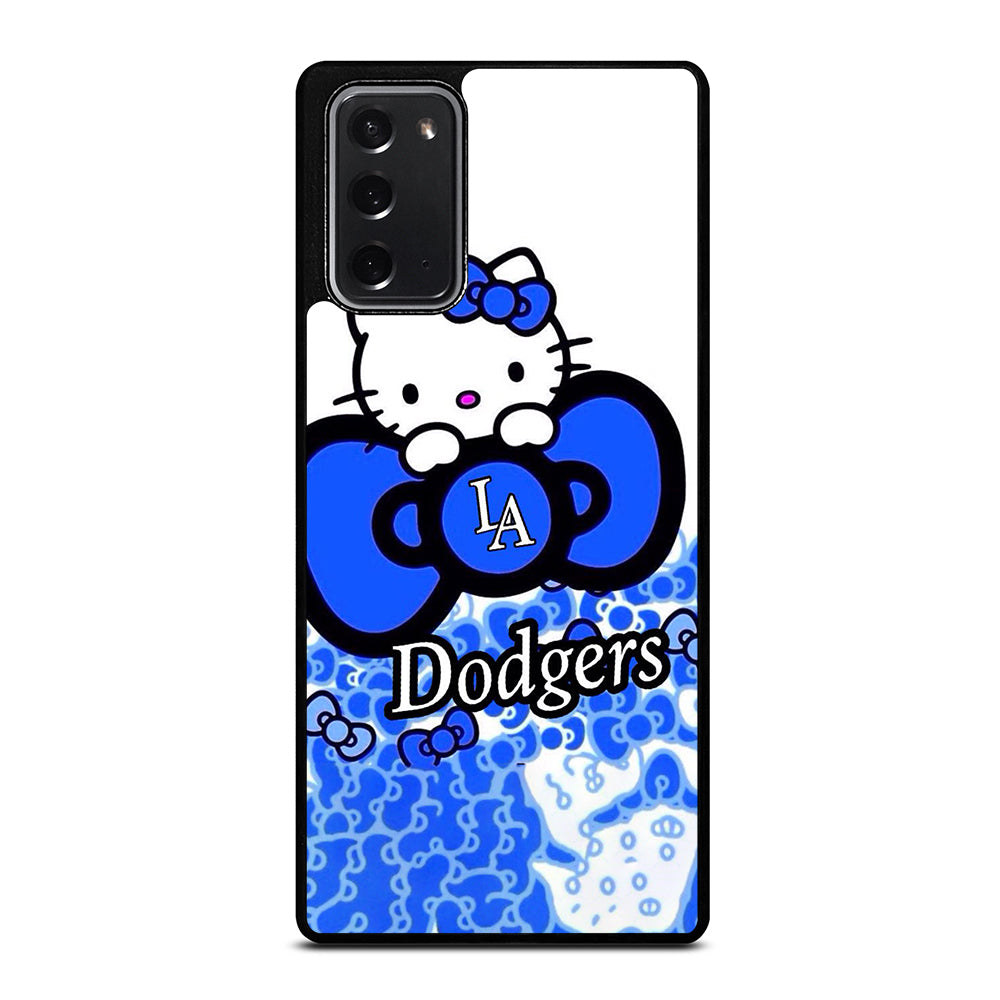 LA DODGERS MLB HELLO KITTY Samsung Galaxy Note 20 Case Cover