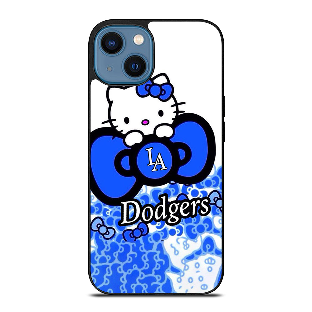 LA DODGERS MLB HELLO KITTY iPhone 14 Case Cover
