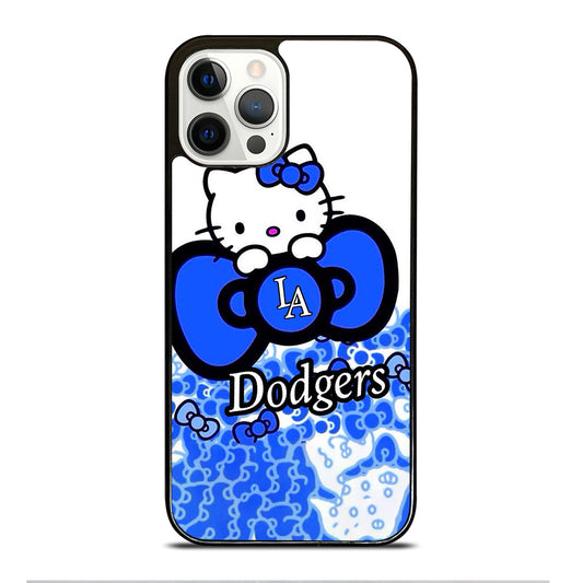 LA DODGERS MLB HELLO KITTY iPhone 12 Pro Case Cover