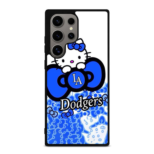 LA DODGERS MLB HELLO KITTY Samsung Galaxy S24 Ultra Case Cover