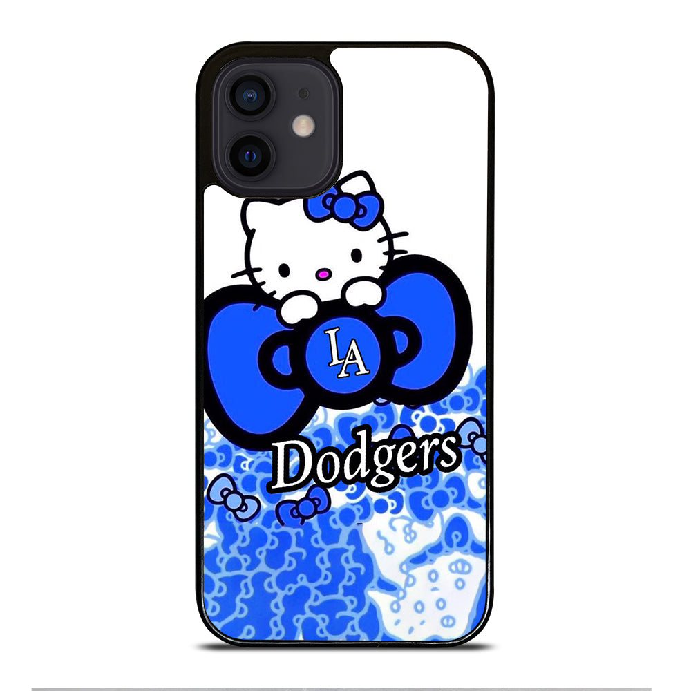 LA DODGERS MLB HELLO KITTY iPhone 12 Mini Case Cover