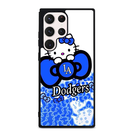 LA DODGERS MLB HELLO KITTY Samsung Galaxy S23 Ultra Case Cover