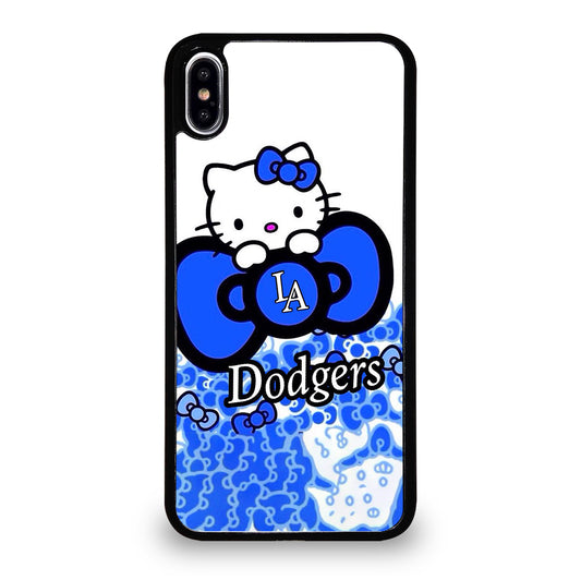 LA DODGERS MLB HELLO KITTY iPhone XS Max Case Cover