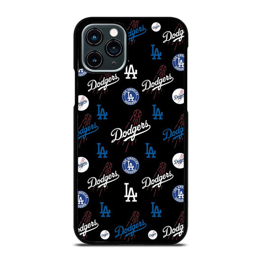 LA DODGERS PATTERN ICON iPhone 11 Pro Case Cover