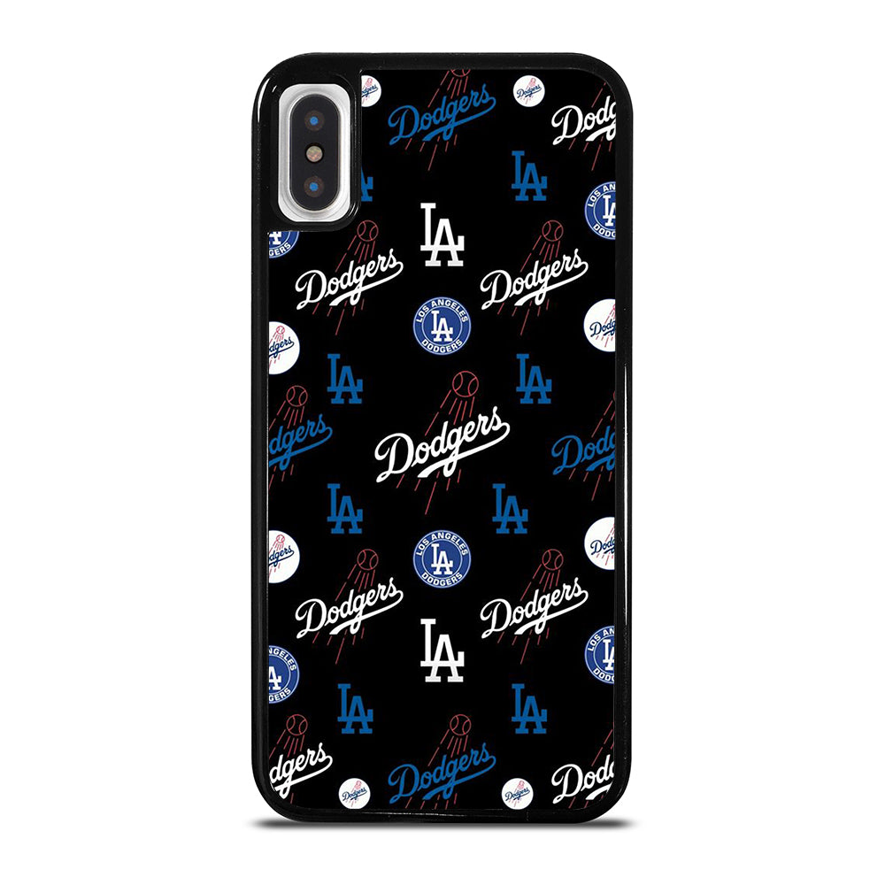 LA DODGERS PATTERN ICON iPhone X / XS Case Cover
