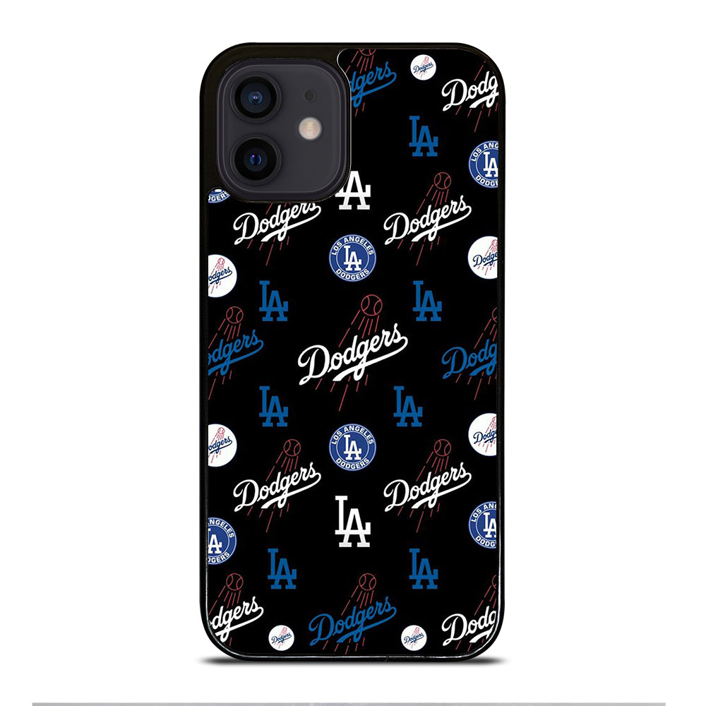 LA DODGERS PATTERN ICON iPhone 12 Mini Case Cover