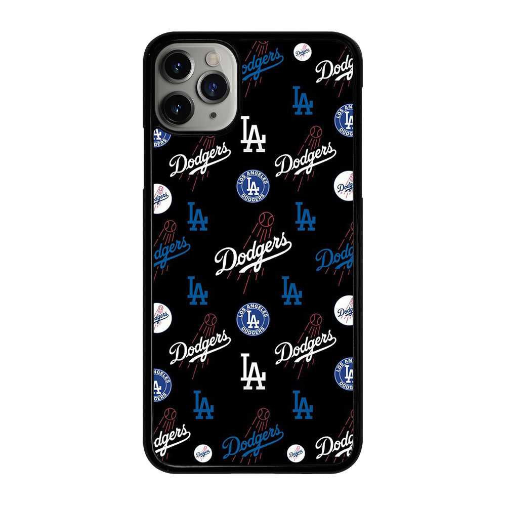 LA DODGERS PATTERN ICON iPhone 11 Pro Max Case Cover