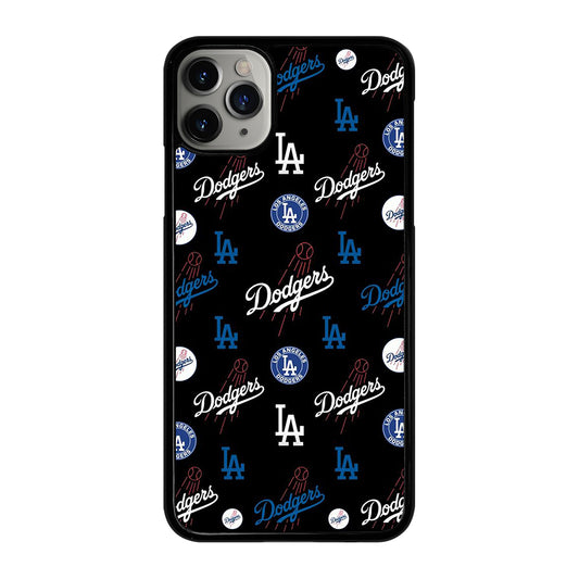 LA DODGERS PATTERN ICON iPhone 11 Pro Max Case Cover
