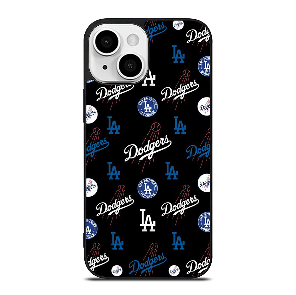 LA DODGERS PATTERN ICON iPhone 13 Mini Case Cover