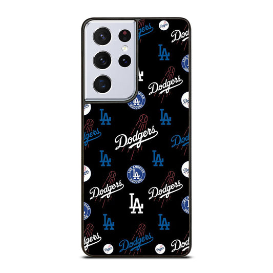 LA DODGERS PATTERN ICON Samsung Galaxy S21 Ultra Case Cover