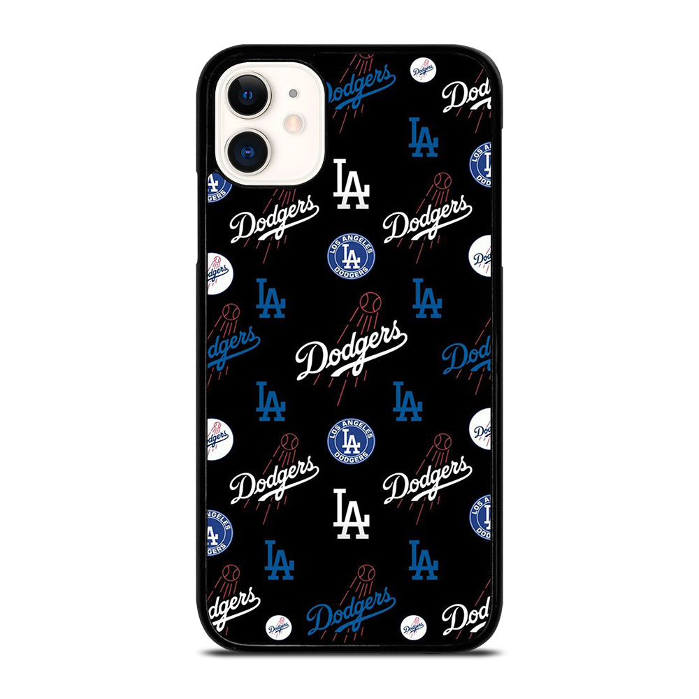 LA DODGERS PATTERN ICON iPhone 11 Case Cover