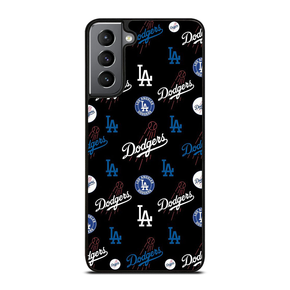 LA DODGERS PATTERN ICON Samsung Galaxy S21 Plus Case Cover