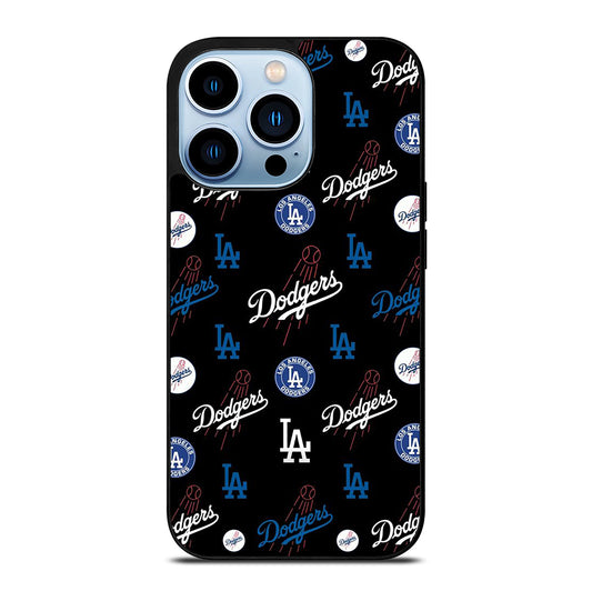 LA DODGERS PATTERN ICON iPhone 13 Pro Max Case Cover