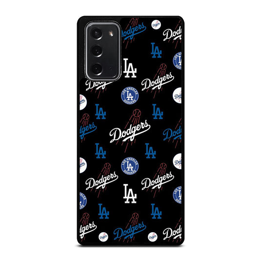 LA DODGERS PATTERN ICON Samsung Galaxy Note 20 Case Cover
