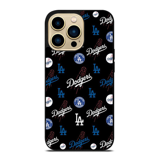 LA DODGERS PATTERN ICON iPhone 14 Pro Max Case Cover