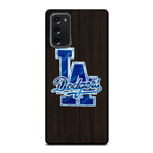 LA DODGERS WOODEN LOGO Samsung Galaxy Note 20 Case Cover