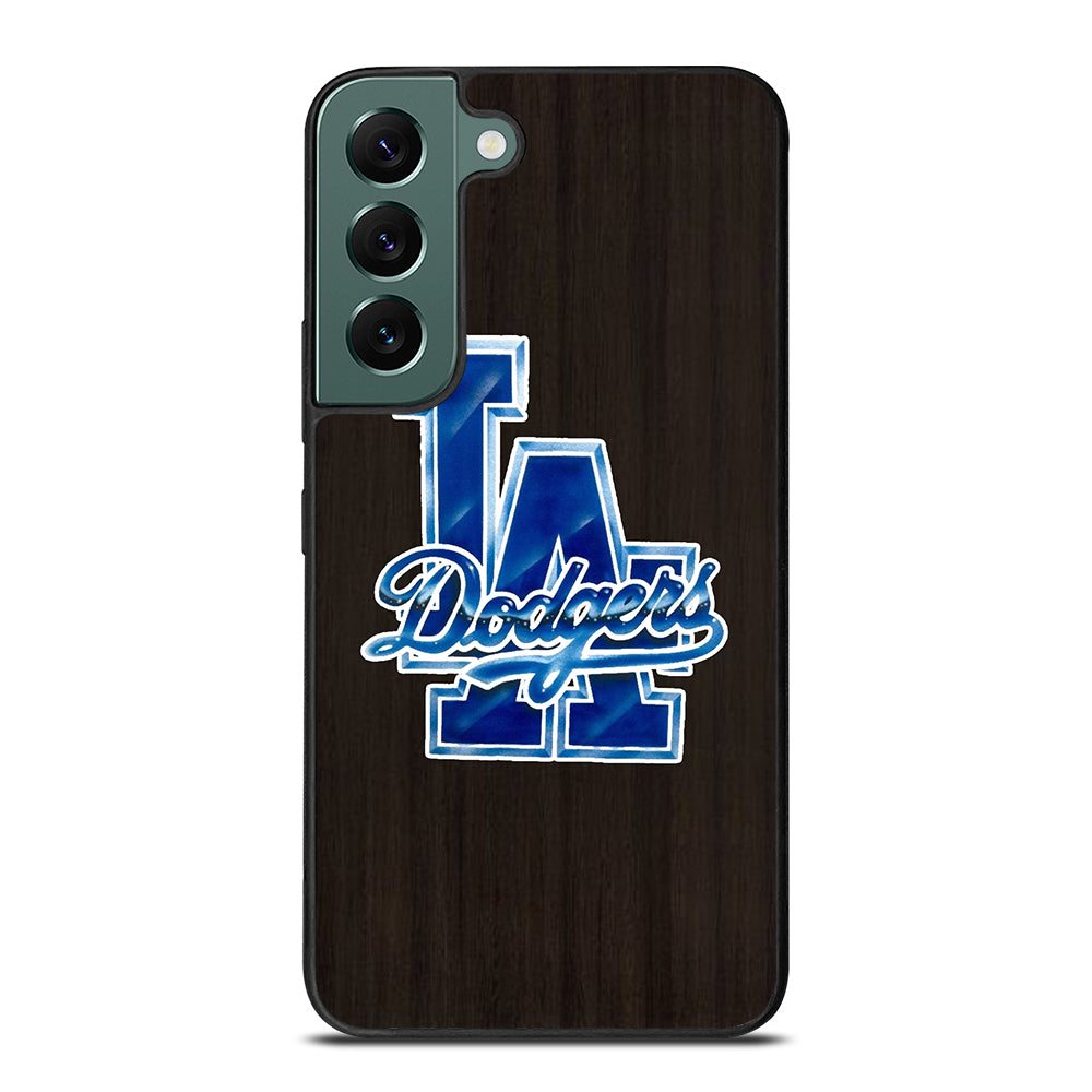 LA DODGERS WOODEN LOGO Samsung Galaxy S22 Case Cover