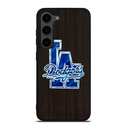 LA DODGERS WOODEN LOGO Samsung Galaxy S23 Plus Case Cover
