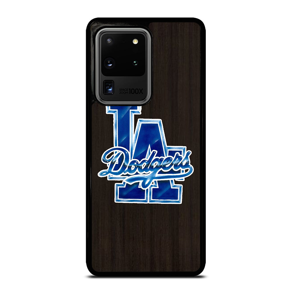 LA DODGERS WOODEN LOGO Samsung Galaxy S20 Ultra Case Cover
