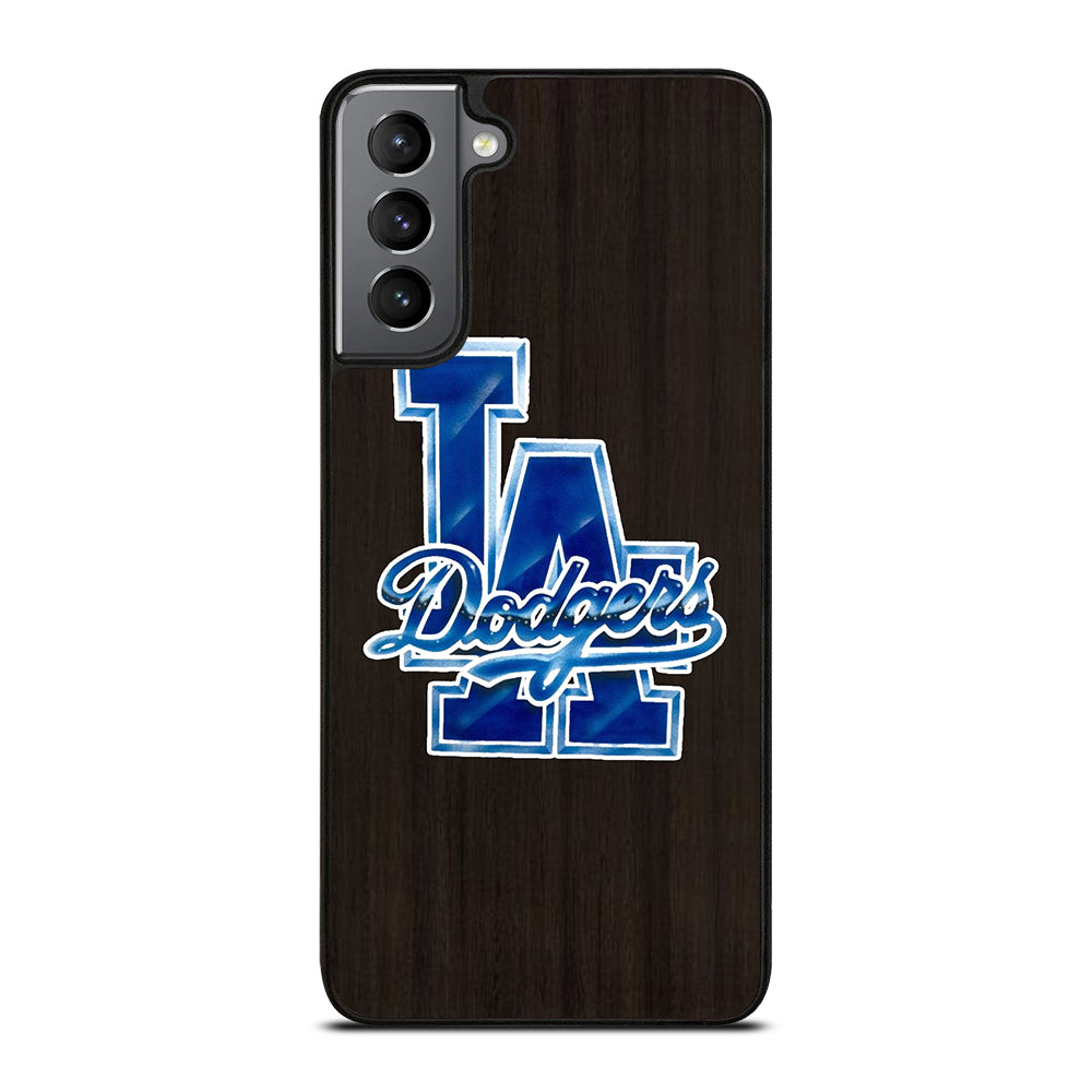 LA DODGERS WOODEN LOGO Samsung Galaxy S21 Plus Case Cover