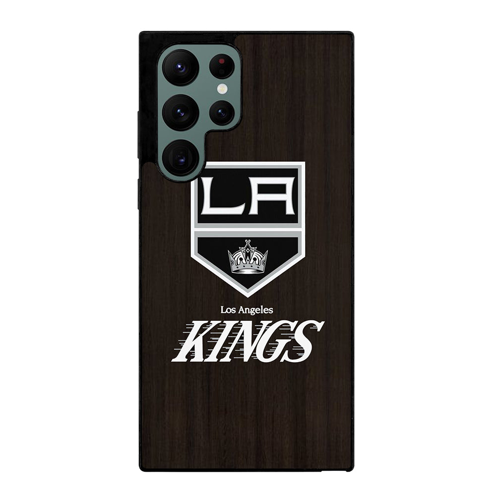 LA KINGS WOODEN Samsung Galaxy S22 Ultra Case Cover